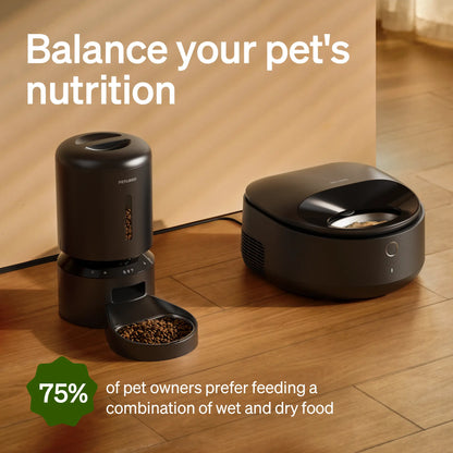 Revolutionary PETLIBRO Automatic Cat Feeder: Keep Wet Food Fresh with Smart WiFi Control and Timed Meals for Happy Pets