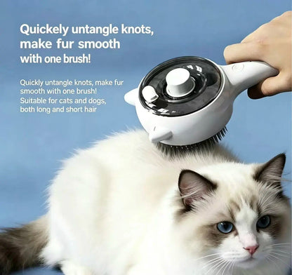 Revolutionary Pet Spray Grooming Brush - Effortlessly Remove Loose Fur and Reduce Shedding!