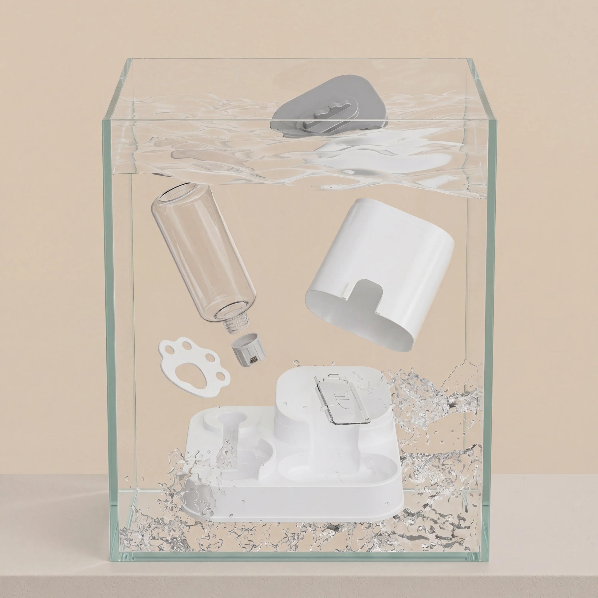 Revolutionary 2-in-1 Gravity Pet Feeder & Water Dispenser - Hassle-Free and Plug-Free!