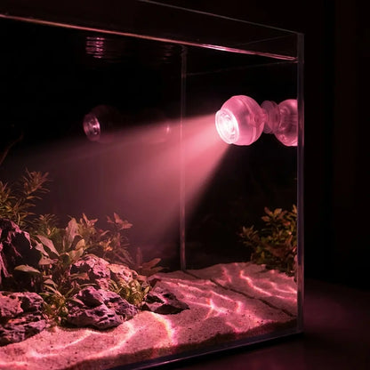 Vibrant Submersible LED Mood Light for Aquariums - USB Color-Changing Underwater Lamp, Waterproof Night Light for Freshwater & Saltwater Tanks