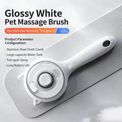 Revolutionary Pet Spray Grooming Brush - Effortlessly Remove Loose Fur and Reduce Shedding!