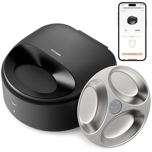 Revolutionary PETLIBRO Automatic Cat Feeder: Keep Wet Food Fresh with Smart WiFi Control and Timed Meals for Happy Pets