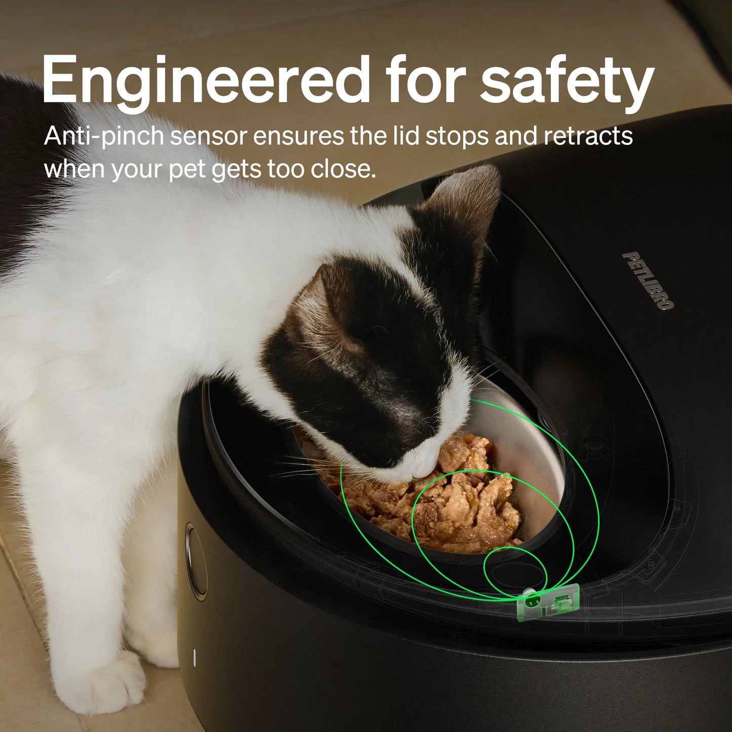 Revolutionary PETLIBRO Automatic Cat Feeder: Keep Wet Food Fresh with Smart WiFi Control and Timed Meals for Happy Pets